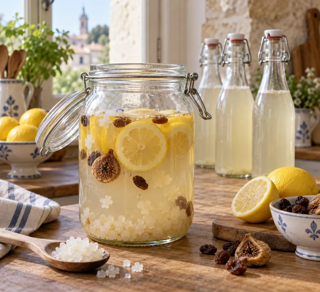 Kéfir de fruits maison : recette, fermentation et gestes sûrs