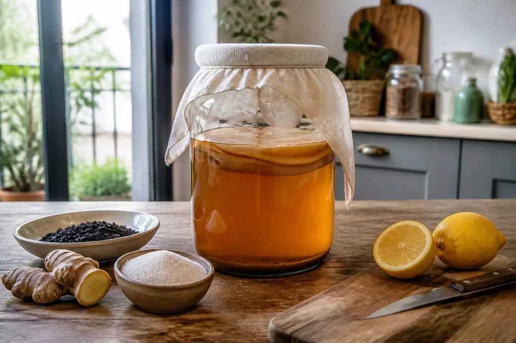 Kombucha maison : la méthode fiable pour réussir sa première fermentation